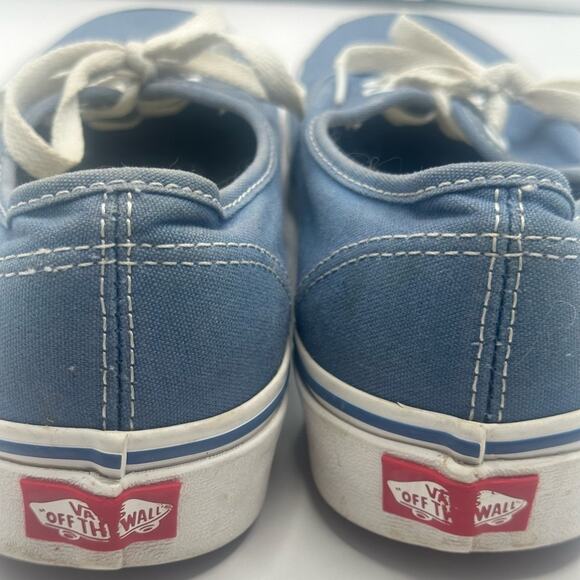 VANS UNISEX OLD SKOOL STYLE Blue CANVAS Lace -Up Men-8 Women-9.5 M EUC - Picture 3 of 10